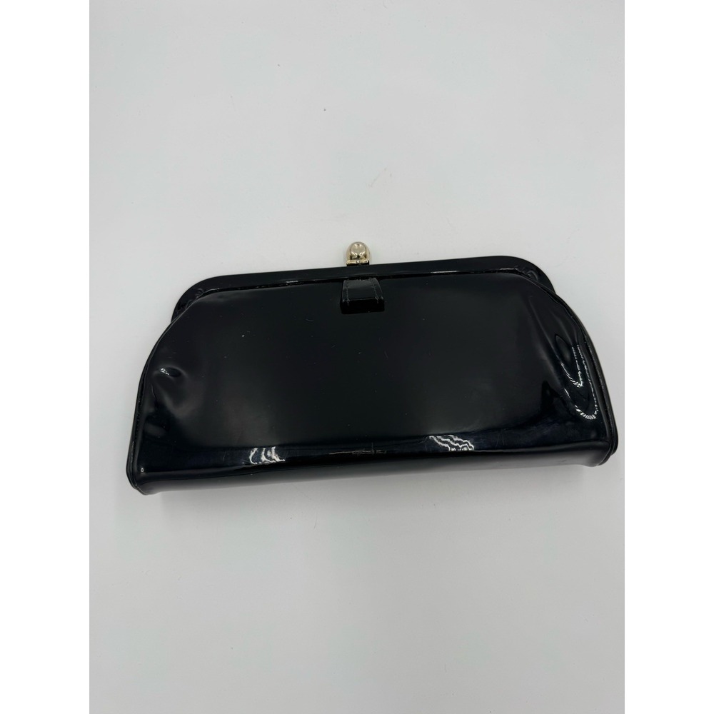 Vintage Black Clutch With Wrist Chain‎